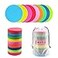 IKAYAS 81 Pcs Carpet Spots Markers Floor Dots Carpet Circles Carpet Markers for Classroom Elementary School Teacher Supplies Carpet Floor Dots Spots for Kids Social Distancing