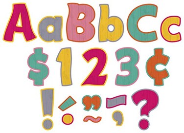 Teacher Created Resources Tropical Punch Funtastic 4 Letters Combo Pack TCR5579