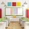 FaCraft Boho Line Up Spots for Classroom Floor 36Pcs Number Stickers Floor Classroom Spots Decals Waterproof Numbers Stickers Markers for Preschool Kindergarten Elementary Teacher Back to School