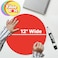 Abaco Brands Large 12 Inch Table Dots Dry Erase Circles Spots for Classroom Teachers 10 Pack 5 Colorful Stickers Removable Desktop Whiteboard White Board Tabletop Must Have