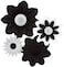 Teacher Created Resources Black and White Paper Flowers Premade Decorations for Party Photo Backdrops Classrooms Walls Showers and Birthday Celebrations TCR8351