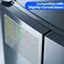 PigPotParty Acrylic Magnetic to Do List Whiteboard for Refrigerator 12x95 Inch Clear Dry Erase Checklist Board 3Column Fridge List with PreInstalled Embedded Magnet 8 Markers and 1 Towel