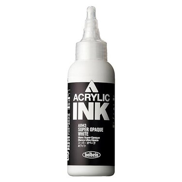 Holbein Acrylic Ink Super Opaque White 100ml