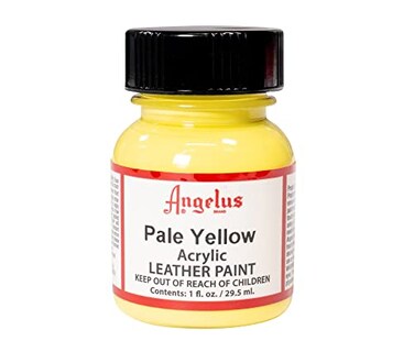 Angelus Acrylic Paint 1 Oz Pale Yellow