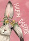 KINPLUB Happy Easter Bunny Diamond Painting Kits for Adults 5D Rabbit Diamond Art Kits for Beginners DIY Full Round Drill Paint with Diamonds Dots Gem Art Home Wall Decor 12 x 16 Inch