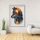 BOHADIY 5D Wolf Diamond Painting Kits for Adults Beginners Wolf Head Forest Diamond Art KitDIY Full Round Drill Diamond Dot Gem Art Kits for AdultsHome Wall Decor 12x16 Inch