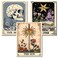 Axquilon 3 Pack Tarot Diamond Art Kits for Adults Diamond Painting Kits for Adults Beginner DIY 5D Full Drill Gem Art for Home Wall Decor 12x16 inch