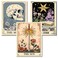 Axquilon 3 Pack Tarot Diamond Art Kits for Adults Diamond Painting Kits for Adults Beginner DIY 5D Full Drill Gem Art for Home Wall Decor 12x16 inch