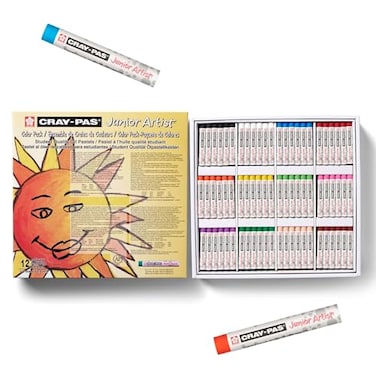 SAKURA CrayPas Junior Artist Oil Pastel Colorpack 432 Pc Colors may vary Count