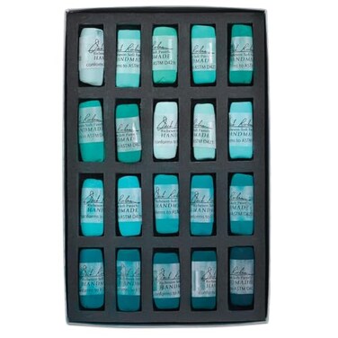 Jack Richeson 422968 Hand Rolled Soft Pastels Turquoise Green