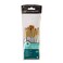 RoyalLangnickel Royal Langnickel Royal Zip N Close Gold Taklon Clear Acrylic Handle Shader 6Piece Brush Set