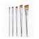 RoyalLangnickel Royal Langnickel Zen 5 Piece All Media Angular Paint Brush SetGoldL
