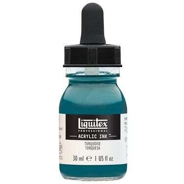 Liquitex Professional Acrylic Ink 1oz 30ml Jar Turquoise