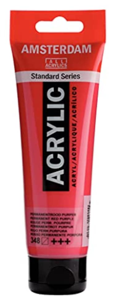 Amsterdam Standard Series Acrylic Tube 120ml Permanent Red Purple 348 17093482