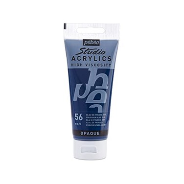Pebeo Acrylic Fine Studio Acrylics Prussian Blue Hue Prussian Blue Hue 100ml338oz