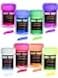 neon nights Glow in The Dark Luminescent Phosphorescent SelfLuminous Paint Set of 8