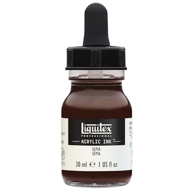 Liquitex Professional Acrylic Ink 1oz 30ml Jar Sepia