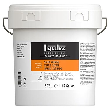 Liquitex Professional Satin Varnish 378L gallon128oz