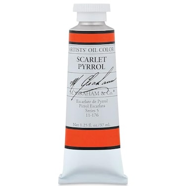 M. GrahamCo. M Graham Co GRM11176 Oil Paint Scarlet Pyrrol