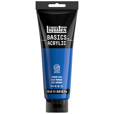 Liquitex BASICS Acrylic Paint 250ml 85oz Tube Primary Blue