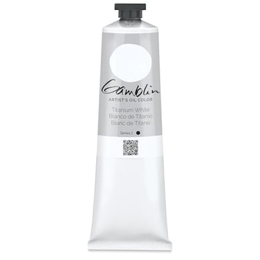 Gamblin Artist Oil Color Titanium White 150 ml Tube