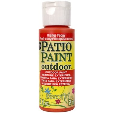 DecoArt DCP823 Patio Paint 2Ounce Orange Poppy