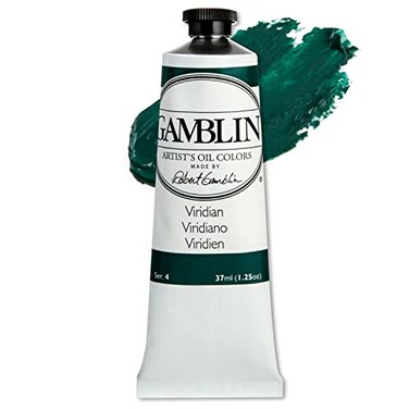 Gamblin Artists Oil Colors Viridian 37 ml