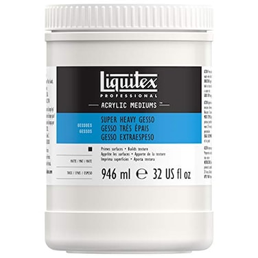 Liquitex Professional Gesso Surface Prep Medium 946ml 32oz Super Heavy