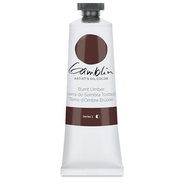 Gamblin Artist Oil 37Ml Burnt Umber