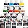 Createx Transparent 12 CREATEX Airbrush Paint Colors Set