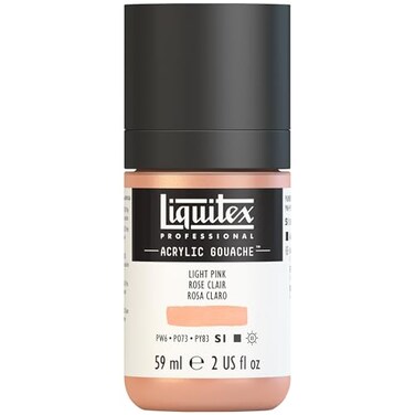 Liquitex Professional Acrylic Gouache 2oz 59ml Bottle Light Pink