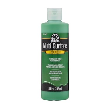 FolkArt MultiSurface Paint 8 oz Classic Green