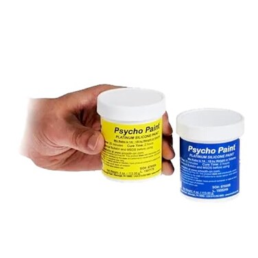 Smooth-On Psycho Paint Platinum Silicone Paint Base 8 Ounce Kit