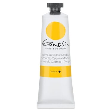 Gamblin Artist Oil 37Ml Cadmium Yellow Med