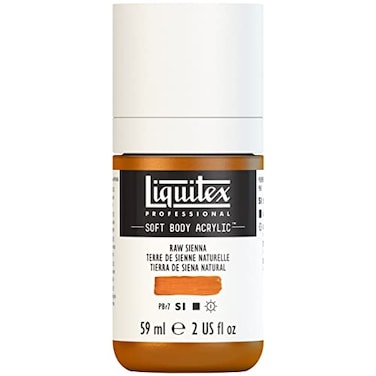 Liquitex Professional Soft Body Acrylic Paint 59ml 2oz Bottle Raw Sienna