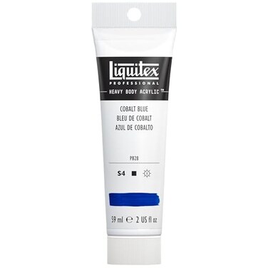 Liquitex Professional Heavy Body Acrylic Paint 2oz 59ml Tube Cobalt Blue