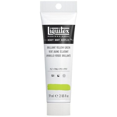 Liquitex Professional Heavy Body Acrylic Paint 2oz 59ml Tube Brilliant Yellow Green