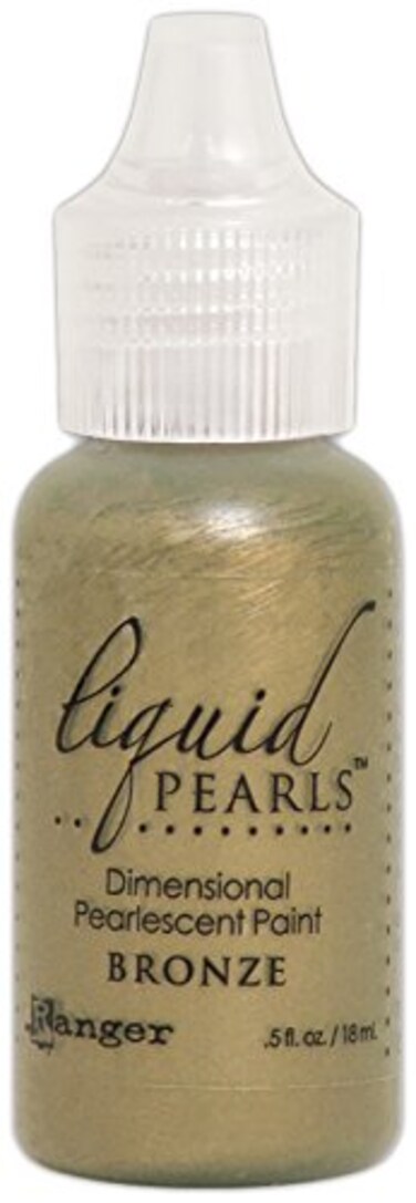 Ranger LPL54269 Bronze Liquid Pearls Dimensional Pearlescent Paint 5oz