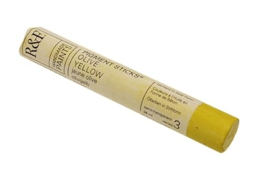 RF RF Handmade Paints Professional Oil Pigment Stick Olive Yellow 38 ml
