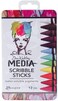 Ranger MDA54733 Dina Wakley Media Scribble Sticks 12Pkg