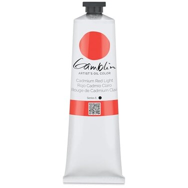 Gamblin Oil Color Cadmium Red Light 150 ml tube
