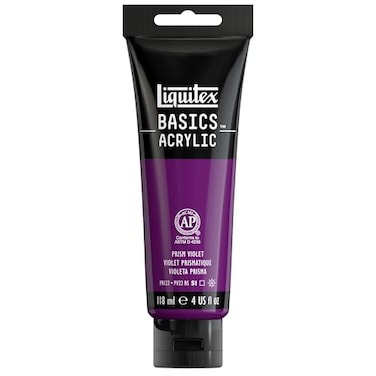Liquitex BASICS Acrylic Paint 118ml 4oz Tube Prism Violet