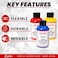 Angelus Acrylic Leather Paint 4 Fl Oz Pack of 1 Scarlet