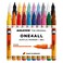 Molotow One4All 127HS Acryl Marker MainKit 1 20 mm Strichstrke hochdeckend und permanent UVbestndig fr fast alle Untergrnde 20 Stck sortiert