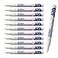 Artline Fabric Markers Permanent For Clothes High Density Instant Dry Ink for Bright Clothing Labels Fabric Marker with 12 mm Fine Tip White Pack of 12