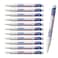 Artline Fabric Markers Permanent For Clothes High Density Instant Dry Ink for Bright Clothing Labels Fabric Marker with 12 mm Fine Tip White Pack of 12