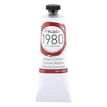 Gamblin 1980 Oil Alizarin Crimson 37 Milliliter