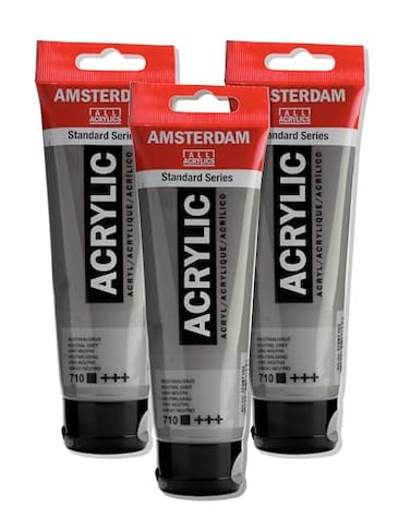 Amsterdam Standard Series Acrylic Tube 120ml Neutral Grey 710 17097102