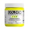 GOLDEN Heavy Body Acrylics Fluorescent Chartreuse 4 fl oz Jar Professional Acrylic Paint Transparent