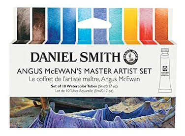 Daniel Smith Extra Fine Transparent Watercolor Paint Angus McWands Set of 10 016 fl oz 5 ml No2 285610434